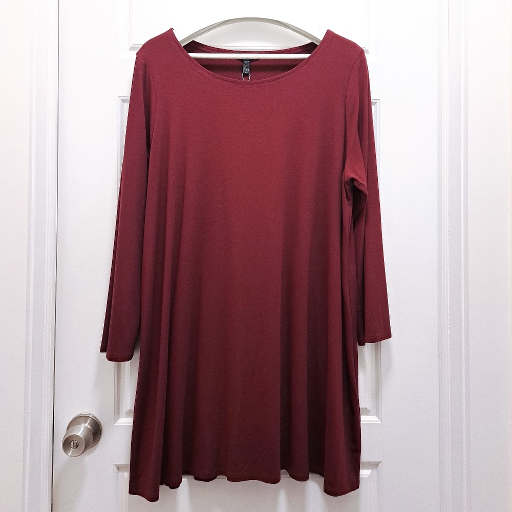 Eileen Fisher Ballet Neck Tunic Size 1X